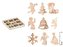 ozdoby dřevěné set 3cm/27ks ZC171147 8885700