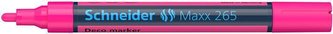 Křídový popisovač "Maxx 265", růžová, 2-3mm, tekutý, SCHNEIDER