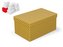 krabice dárková B-C007-G 28x18x14cm 5370992