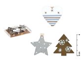 kolíček dřevěný 6ks 12,5x8,5x1,5cm CJ-7446B 8885691