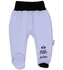 Baby Nellys Kojenecké polodupačky, Little Prince - modré; 56 (1-2m)