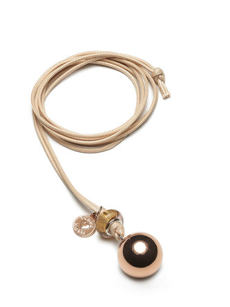 Proud MaMa Přívěšek mexická bola Basic kulička béžový 400