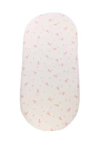 enie baby Mušelínové prostěradlo do kočárku Cute pink