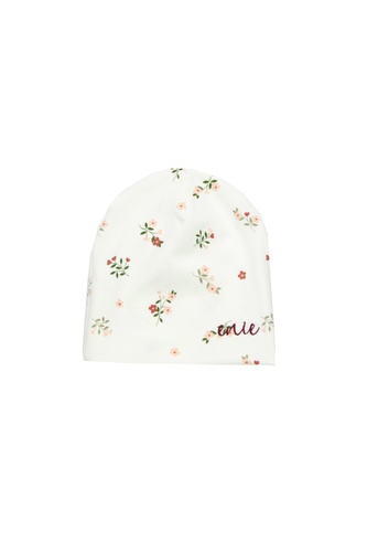enie baby Dětská čepice 9-12m FLOWERS CREME