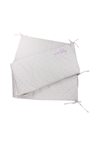 enie baby Mantinel bavlněné FRAGMENTS purple