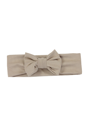 enie baby Dětská čelenka Minnie 0-3m BAMBOO karamelová