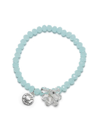 Proud MaMa Náramek Charm Beads modrý 389