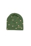 enie baby Dětská čepice 3-6m BEARS GREEN