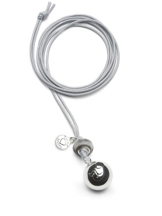 Proud MaMa Přívěšek mexická bola Basic Grey kulička s miminkem v barvě stříbrné 475