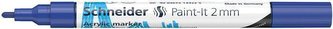 120103 Akrylový popisovač "Paint-It 310", modrá, 2 mm, SCHNEIDER