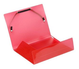 Desky s gumičkou "Propyglass",, PP, A6, VIQUEL