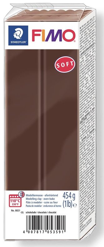 FIMO® soft 454 g čokoládová