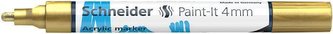 120253 Akrylový popisovač "Paint-It 320", zlatá, 4 mm, SCHNEIDER