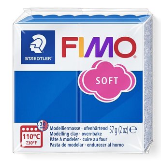 FIMO® soft 8020 56g modrá