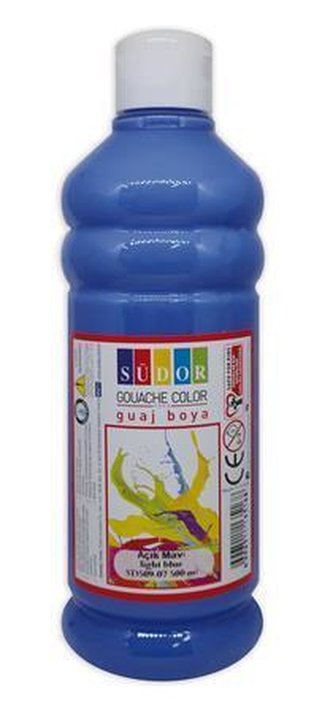 Temperová barva, světle modrá, 500ml, Südor