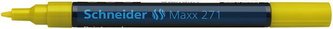 Permanentní lakový popisovač "Maxx 271", žlutá, 1-2mm, SCHNEIDER