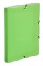 Desky s gumičkou "Coolbox", transparentní zelená, PP, 30 mm, A4, VIQUEL 021373-09
