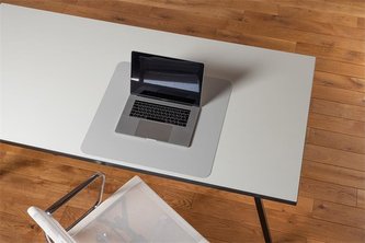 Podložka na stůl "Puro Sens Stijl Stone White", 60 x 60 cm, PP, RS OFFICE 05-6060SW