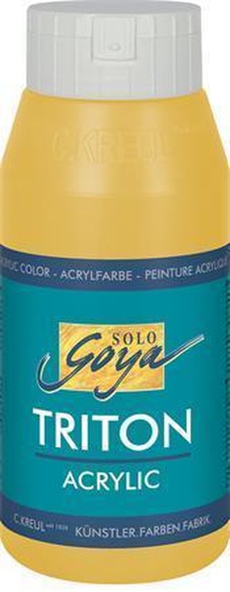 Akrylová barva "TRITON SOLO GOYA", zlatá, 750 ml, KREUL