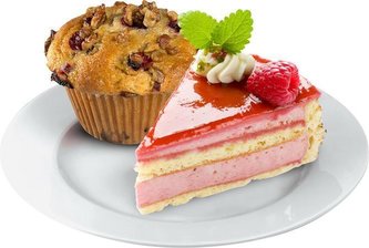 Talíř na dezert "Economic", bílá, 19 cm, 6 ks sada