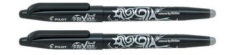 Rollery "Frixion Ball", černá, 0,7/0,35mm, vymazatelný, 2 ks v balení, PILOT