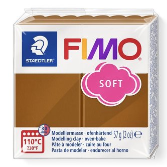 FIMO® soft 8020 56g hnědá