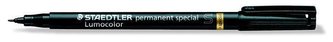 Permanentní popisovač "Lumocolor Special 319 S", černá, 0,4 mm, S, STAEDTLER