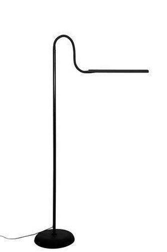 Stojací lampa "Pirro", černá, LED, stmívatelná, kancelářská, MAUL