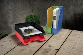 Odkladač "Recycle", zelená, A4, LEITZ 52275050