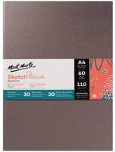 Mont Marte skicovací blok v pevné vazbě, bílý papír, 110g/m2, A4, č.0094, 60 listů