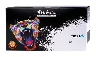 TN241B toner do tiskáren HL 3140CW, 3150CDW, DCP 9020CDW, modrá, 1,4 tis. stran, VICTORIA