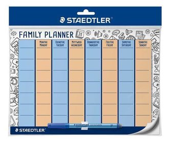 Plánovací tabule "Lumocolor 641 FP", stíratelná, samolepicí, STAEDTLER 641 FP