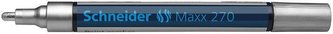 Permanentní lakový popisovač "Maxx 270", stříbrná, 1-3mm, SCHNEIDER