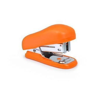 Mini sešívačka "Bug Mini", oranžová, 24/6, 26/6, 12 listů, plast, RAPESCO