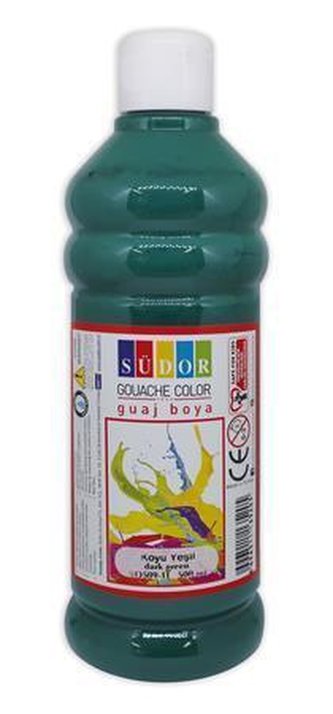 Temperová barva, tmavě zelená, 500ml, Südor