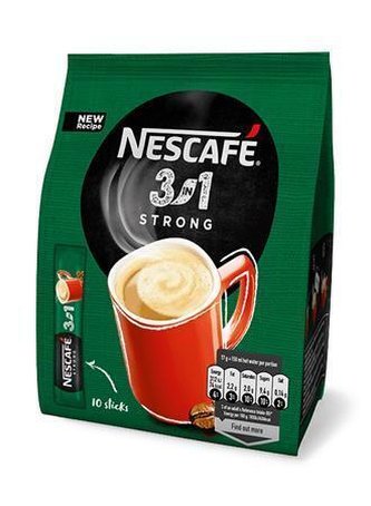 Káva "Strong", 3in1, instantní, 10x17 g, NESCAFÉ