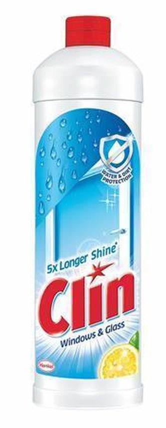 Čistící prostředek na sklo, 750 ml, náhradní náplň, CLIN