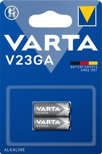 Baterie, V23GA alarm cell, 2 ks, VARTA