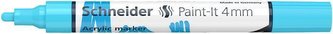 120230 Akrylový popisovač "Paint-It 320", pastelová modrá, 4 mm, SCHNEIDER