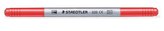 Fixy "Noris Club 320", 12 barev, sada, 1-3 mm, oboustranné, vypratelné, STAEDTLER