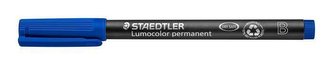 Permanentní popisovač "Lumocolor 314 B", modrá, 1-2,5 mm, OHP, STAEDTLER