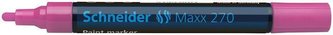 Permanentní lakový popisovač "Maxx 270", růžová, 1-3mm, SCHNEIDER