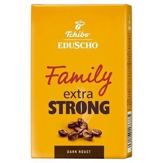 Káva "Family Extra Strong", pražená, mletá, 250 g, TCHIBO 518688