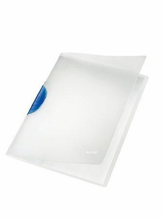 Desky s klipem "Color Clip Magic", modrá, PP, A4, LEITZ