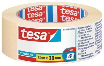 Maskovací páska "Standard 5088", 38 mm x 50 m, TESA