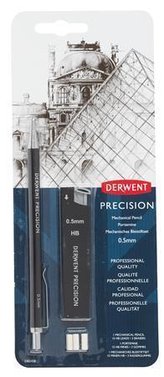 Mikrotužka "Precision", náhr. tuhy, pryž, HB, 0,5 mm, DERWENT 2302428