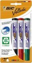 Popisovač na tabuli "Velleda ecolutions", 4 barvy, 1,4 mm, kuželový hrot, BIC 8757151