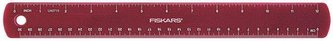 Pravítko dětské, 30 cm, růžová, plast, FISKARS