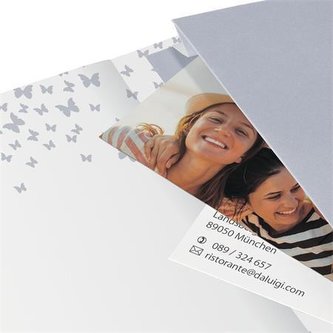 Exkluzivní zápisník "Jolie", Butterfly Confetti, A5, linkovaný, 87 listů, tvrdé desky, SIGEL JN347