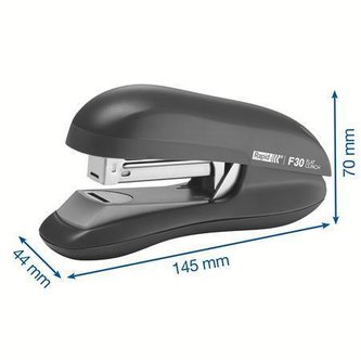 Sešívačka "F30", bílá, s plochým sešíváním, 30 listů, RAPID